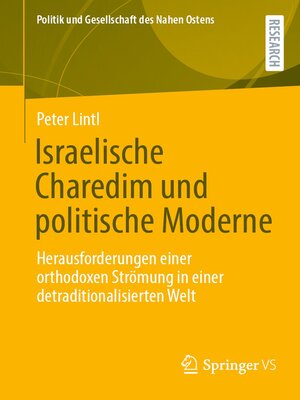 cover image of Israelische Charedim und politische Moderne